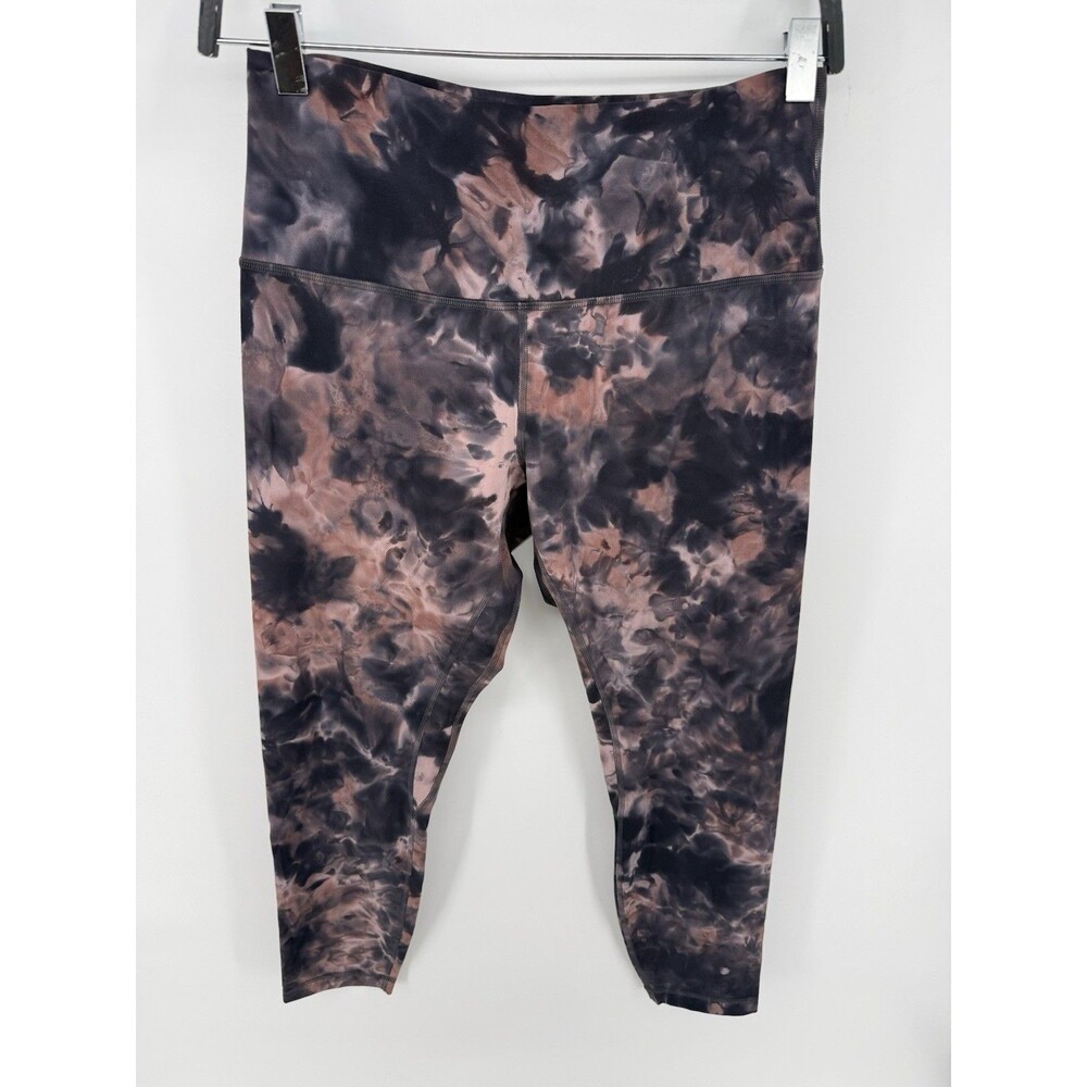 Lululemon Align HR Pant 25” Diamond Dye Pitch Grey Graphite Grey Size 10
